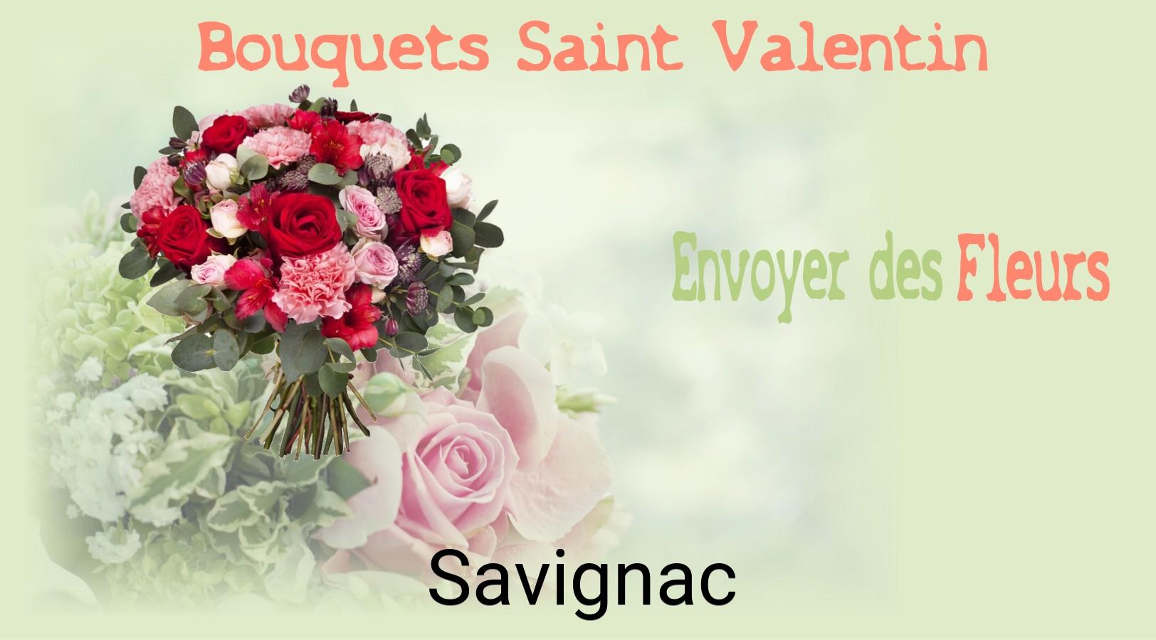 Roses de Saint-Valentin livrées à Savignac